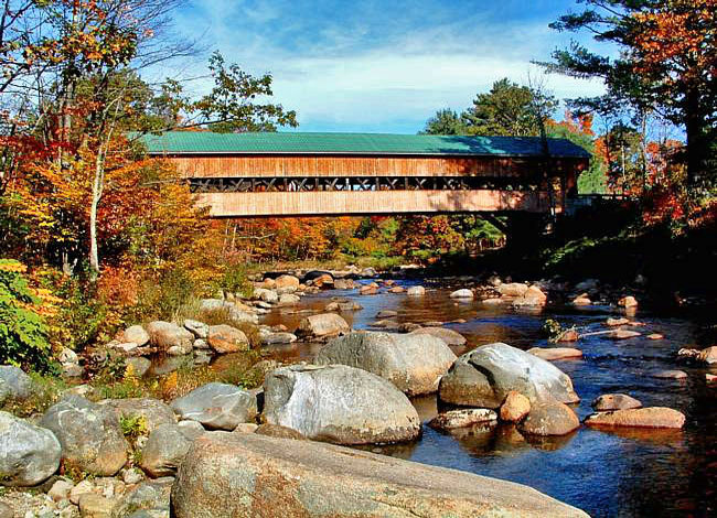 Honeymoon Bridge - Jackson Village, New Hampshire