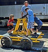Arkansas Railroad Museum - Hand Car