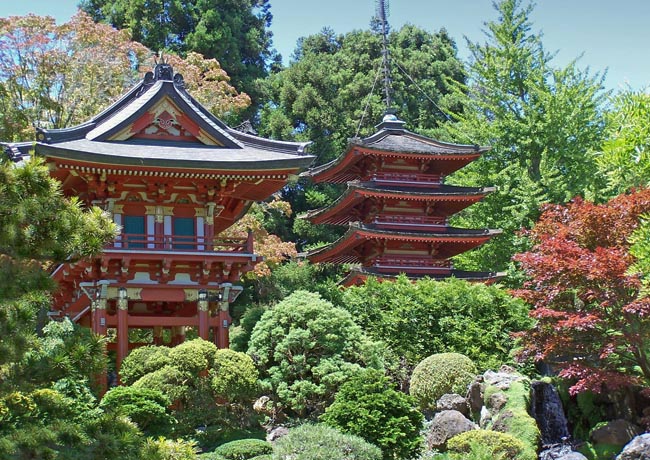 Japanese Tea Garden - Golden Gate Park, San Francisco, California