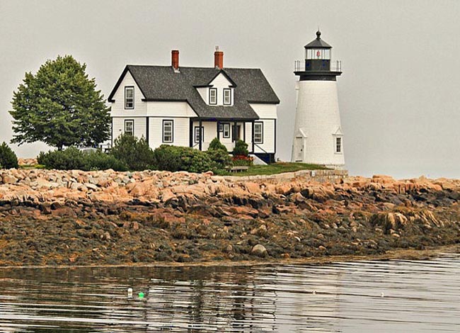 Prospect Harbor Lighthouse - Prospect Harbor Village, Maine