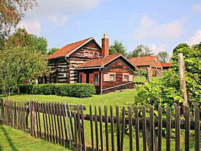 Bimeler Cabin - Zoar Village, Ohio