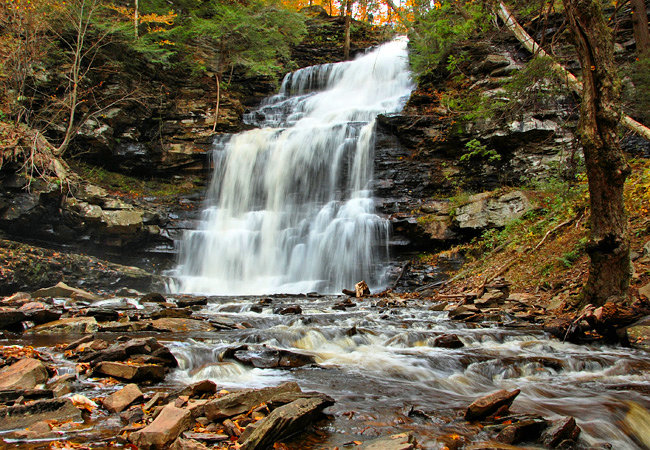 Ganoga Falls - Ricketts Glen State Park, Pennsylvania