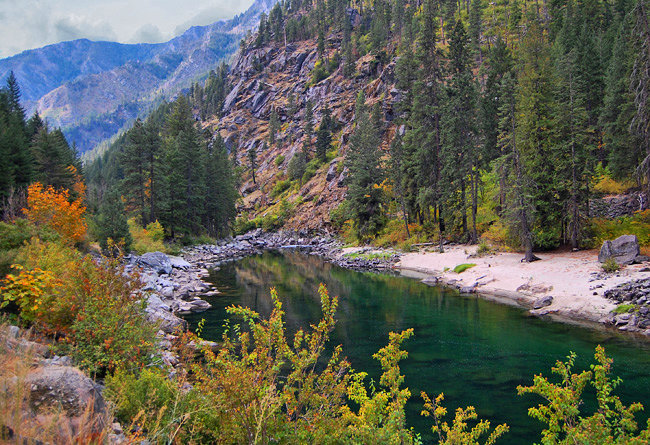 Wenatchee River - Chelan County, Washington