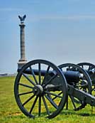 More than 500 cannons were used at the Battle of Antietam - Because of the destructiveness of these weapons, the battle was nicknamed Artillery Hell - Antietam National Battlefield, Maryland