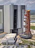 Apollo 11 Rollout - Vehicle Assembly Building, KSC, Florida