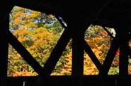 Artist Covered Bridge Paddleford truss - Newry, Maine