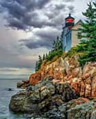 Bass Head Harbor Lighthouse - Acadia National Park, Maine