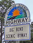 Big Bend Scenic Byway Sign
