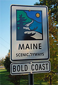 Bold Coast Byway Sign