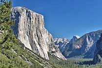 Tunnel View of El Capitan and Half Dome - Yosemite Valley, California
