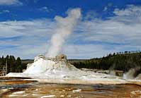 Castle Geyser - Yellowstone National Park, Wyoming