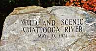 Chattooga River Marker - Westminster, South Carolina