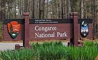 Entrance Sign - Congaree National Park, SC