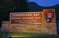 Western Entrance - Cumberland Gap Historical Park, Kentucky
