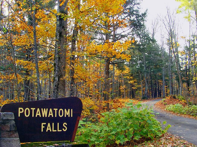 Potawatomi Falls Trailhead - Black River Scenic Byway, Michigan