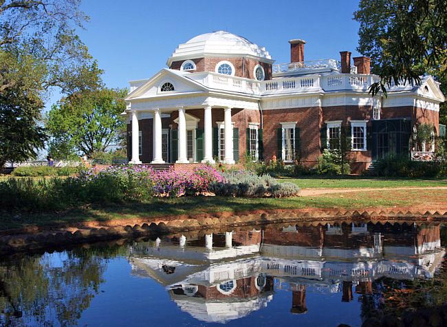 Monticello Mansion - Charlottesville, Virginia