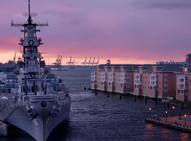 USS Wisconsin - Norfollk, Virginia