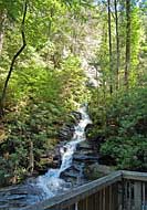 Davis Creek Falls - Chattahoochee National Forest Recreation Area, Georgia