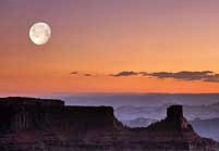 Moonrise - Dead Horse Point, Moab, Utah