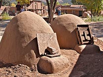 Earthen Ovens - Taos Pueblo