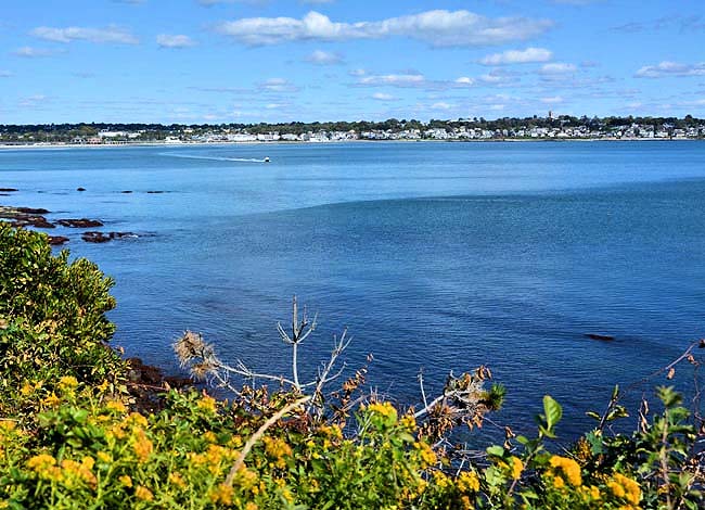 View from the Cliff Walk - Newport, Rhode Island