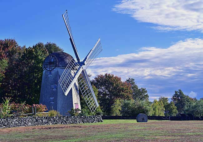 The Jamestown Windmill - Jamestown, Rhode Island