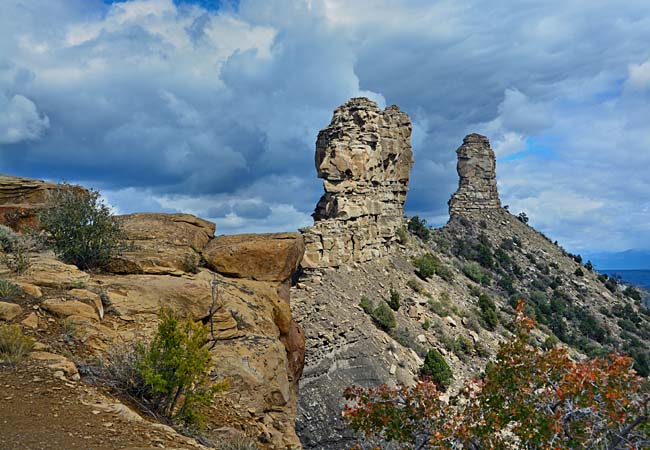 Chimney Rock National Monument - San Juan National Forest, Pagosa Springs, Colorado