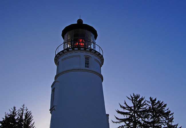 Umpqua River Lighthouse - Umpqua Lighthouse State Park, Oregon