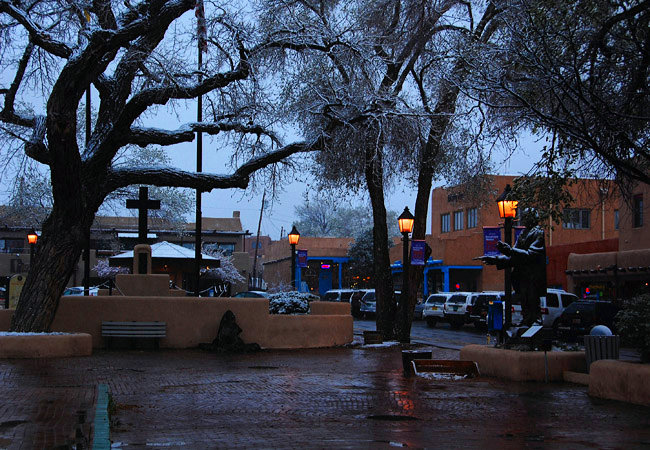 Taos Plaza - Taos, New Mexico