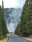 Firehole Canyon Road - Yellowstone National Park, Wyoming