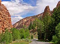 Flaming Gorge Road - Sweetwater County, Wyoming
