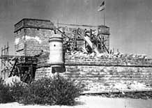 Reconstruction Period - Fort Matanzas, St Augustine, Florida