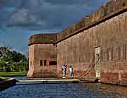 Fort Entrance- Fort Pulaski National Monument, Savannah, Georgia