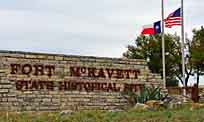 Fort McKavett Park Entrance - Menard, Texas