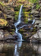 Fulmer Falls - Childs Park, Delaware Water Gap National Recreation Area, Dingmans Ferry, Pennsylvania