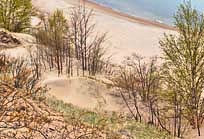 Sand Dunes - Great Sand Bay, Keweenaw Peninsula, Michigan