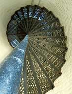 Spiral Staircase - Grosse Point Light, Evanston, Illinois