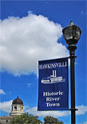 Hawkinsville City Scene