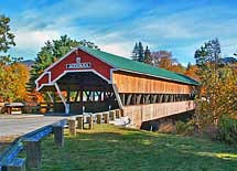 Honeymoon Covered Bridge - Jackson, New Hampshire