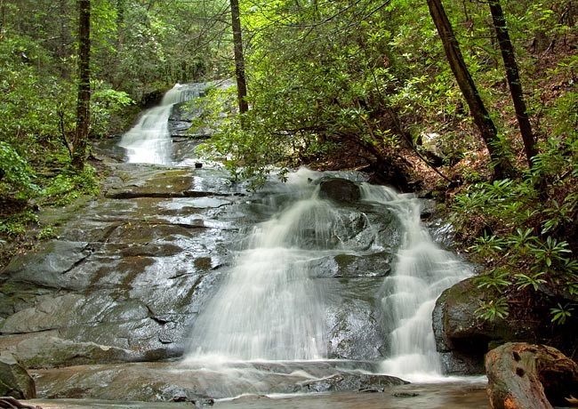 Fall Branch Falls - Fannin County, Georgia