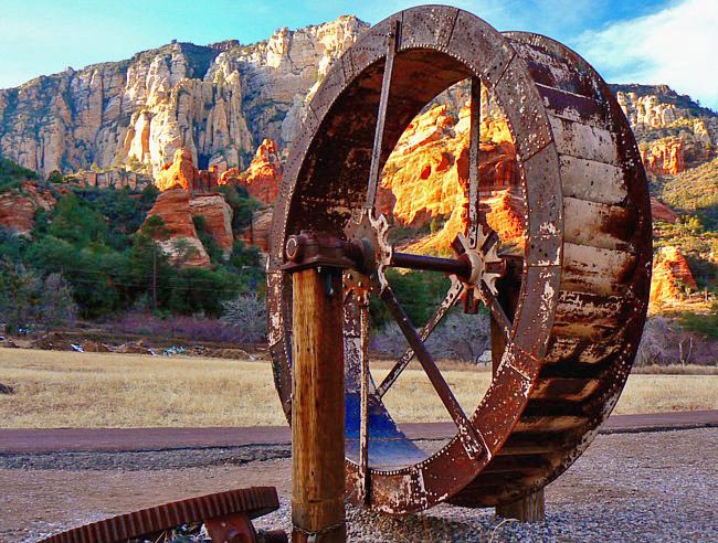 Pendleys Wheel - Slide Rock State Park, Sedona, Arizona