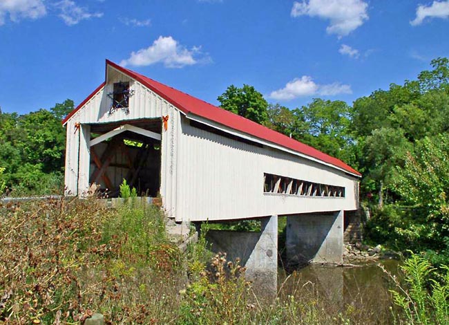 Mechanicsville Covered Bridge - Ashtabula County, Ohio