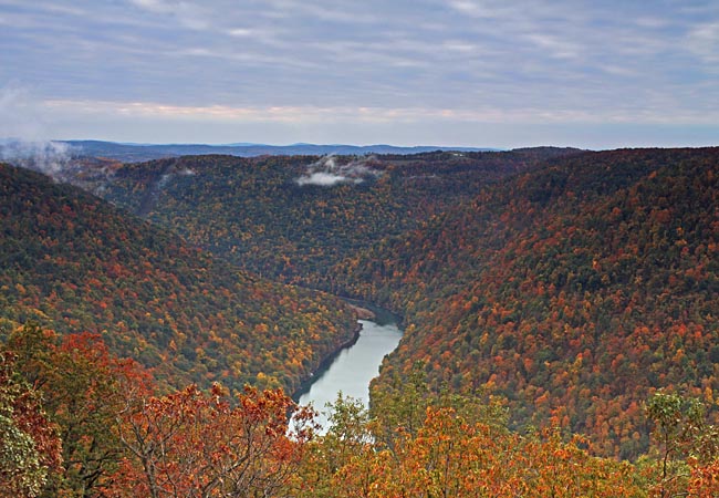 Cheat River Gorge - Coopers Rock State Forest, Bruceton Mills, West Virginia