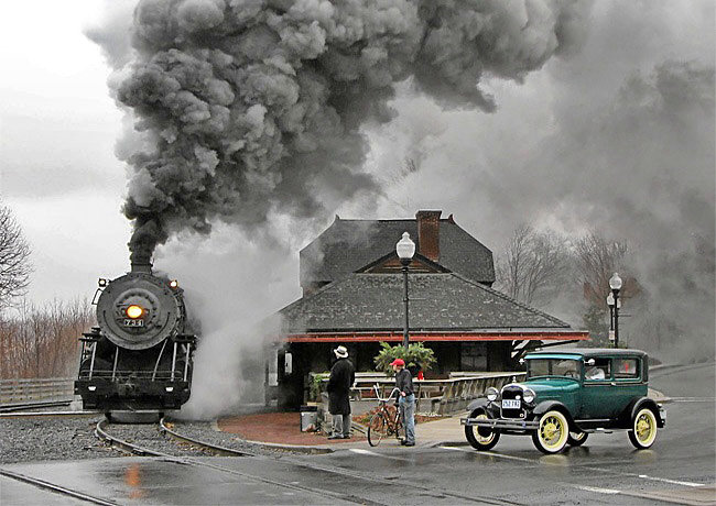 Western Maryland Scenic Railroad - Frostburg Depot, Maryland