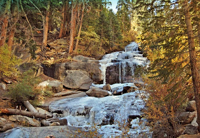 Lone Pine Creek Falls - Whitney Portal, California