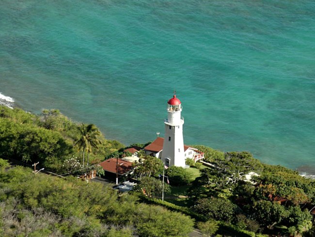 Diamond Head Lighthouse - Oahu, Hawaii