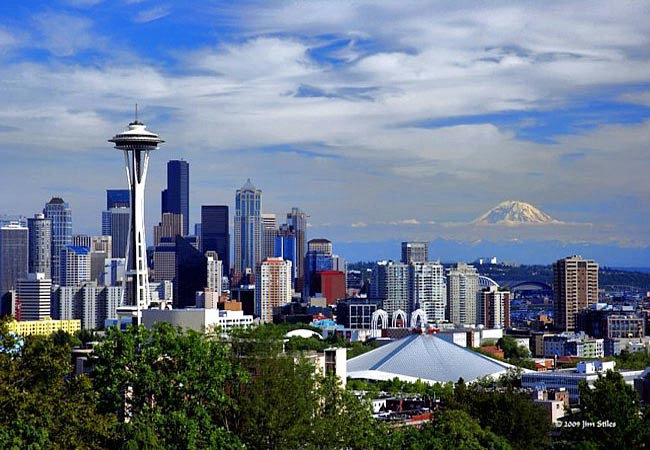 City Skyline - Seattle, Washington