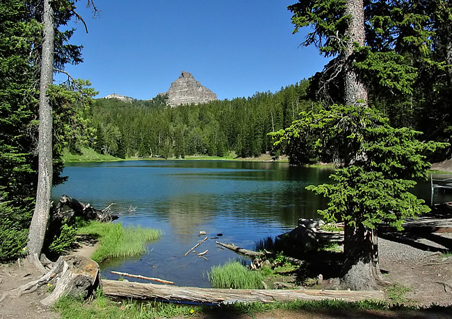 Wind River Lake - Centennial Scenic Byway, Wyoming