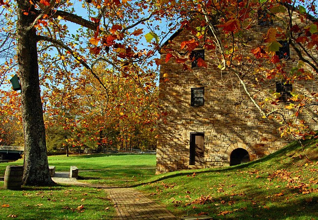 George Washington's Grist Mill on Dogue Run - Alexandria, Virginia