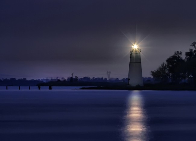 Tchefuncte River Lighthouse - Madisonville, Louisiana